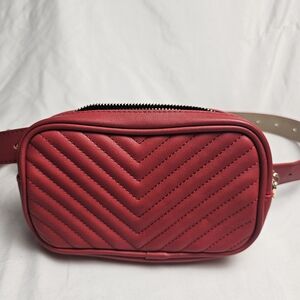 Steve Madden Red Belt Bag